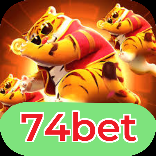 Fluxo de download do app 74bet — referência visual